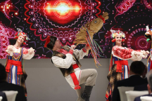 Ансамбль &laquo;Хорошки&raquo; украсил своим концертным выступлением Литературный вечер по случаю Международного дня родного языка